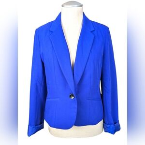 Worthington Women's Academia Cobalt Blue Blazer